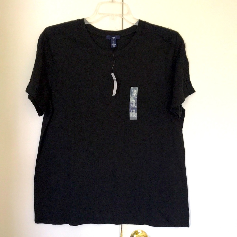 Gap women black XX-large tee shirt
